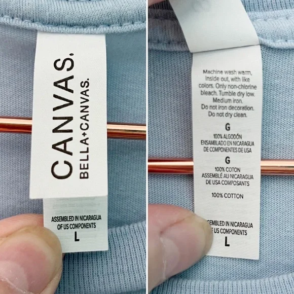 bella canvas | walt disney world monorail graphic tee light blue unisex l - Picture 6 of 6